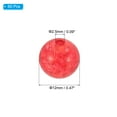 thumbnail image 2 of Uxcell 60Pcs Acrylic Beads, Cute Beads Bulk Spacer Bead Bubble Ab Crystal Plastic Candy Loose Round Pearl Bead , Red, 2 of 6
