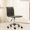 thumbnail image 6 of Height Adjustable Grey Office Seat / Comfortable for Long Workdays, 6 of 7