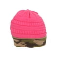 thumbnail image 4 of Gravity Threads Soft Camouflage Cuff Beanie, New Candy Pink, 4 of 5