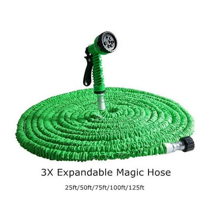 House Pipe - 100FT Expandable Garden Hose Water Pipe Spray Nozzle