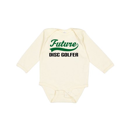 

Inktastic Future Disc Golfer Gift Baby Boy or Baby Girl Long Sleeve Bodysuit