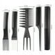 thumbnail image 2 of 10 unids/set de peines profesionales para el cabello, juego de peines de plástico para peinar, herramienta para el cuidado del cabello para uso en salón y barbería para diferentes funciones, 2 of 5