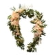 thumbnail image 1 of Bewildely 2 piezas Hermosa decoración de flores artificiales Bajo mantenimiento y amplias flores de boda para interiores o exteriores Elegante Decoración del hogar F2-2 931Champagne Pi, 1 of 6
