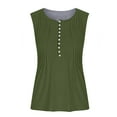 thumbnail image 2 of Zuesphe Tops for Women Trendy Sexy Shirts for Women Graphic Tees 90S Cotton Peasant Blouses for Women Active Tops for Women Sleeveless, 2 of 4