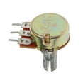 thumbnail image 4 of 3x 5 Piezas 50K Ohm 3 Terminales B50K Kit de Potenciómetro Giratorio Cónico Lineal 3 piezas, 4 of 8