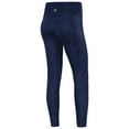 thumbnail image 3 of Women's KadyLuxe  Navy Michigan Wolverines 7/8 Mixed Media Pocket iLeggings, 3 of 3