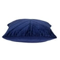 thumbnail image 6 of Parkland Collection Tobyn 20x20" Symmetry Quilted Fabric Throw Pillow in Blue, 6 of 7