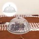 thumbnail image 3 of Bandeja para tartas con tapa, transparente, con forma de cúpula, ideal para servir aperitivos en fiestas de bodas., 3 of 6