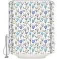 thumbnail image 4 of Fabric Shower Curtain 72x72 Inch, Tuil Dandelion Flowers Plants Shower Curtain for Bathroom with Hooks,Waterproof Bath Shower Curtain Sets Decorative Bathroom Accessories, 4 of 6
