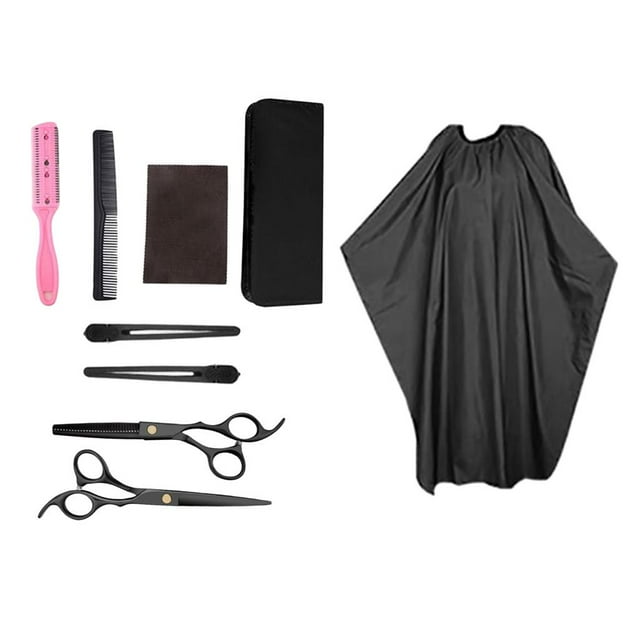 1 juego de tijeras de corte de cabello, juego de tijeras de adelgazamiento de