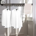 thumbnail image 4 of TIELUTT Say Goodbye To Clutter: Balcony Folding Drying Rack Versatile Sturdy and Ideal for Kitchen Organization Foldable Drying Rack Soap Sponge Holder Bread Board Rack Laundry Drying Rack Wall Mount, 4 of 5