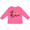 thumbnail image 3 of Inktastic Lil' Cowgirl Girls Long Sleeve Toddler T-Shirt, 3 of 5