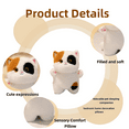 thumbnail image 3 of Black Cat Plush Realistic Cat Stuffed Animal Cute Animal Plush Birthday Christmas Gift for Girlfriend, 3 of 4