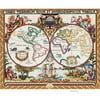 Janlynn/Platinum Collection Counted Cross Stitch 18"X15"-Olde World Map (14 Count)