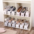 thumbnail image 2 of Organizador de ranuras para zapatos Organizador de ranuras para zapatos ajustable Bastidores para zapatos Ahorro de espacio para zapatos Soporte para zapatos, 2 of 8