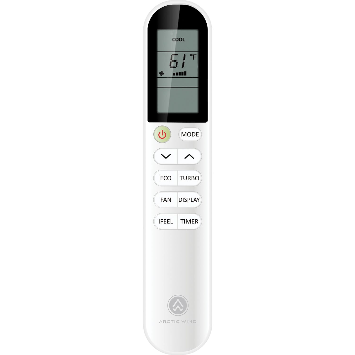 Arctic Wind 18,000 BTU 1000 sq ft Window Air Conditioner with Remote, White, 2AW18000EA