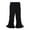 Black, variant on Girls Pants,Flare Pants High Elastic Waist Bell Bottom Girls Casual Trousers for Style,Toddler Pants,Black,12-24 Months