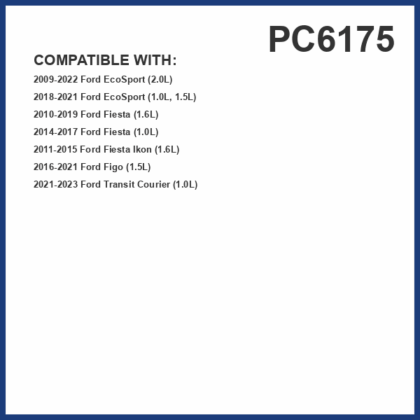 PUREFLOW PC6175X Cabin Air Filter | Fits 2010-2019 Ford Fiesta 1.6