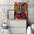 thumbnail image 4 of Cuadros Decorativos Pintura digital Big Dress Girl pintada por números en la pared de la lona DIY (L243) Tmvgtek embutido en tela, 4 of 9