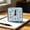 Blue, variant on Minimalist Alarm Clock Battery Operated, Silent Non-Ticking Analog Desk Clock for Dorm Bedroom, Compact Portable Table Clock Easy to Read Numbers for Wake Up On Time, Green