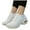 White, variant on Walking Shoes Women Sock Fashion Sneakers Slip on Non-Slip Air Cushion Tennis Shoes