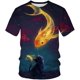thumbnail image 1 of "Playeras Hombre 3D Fish T-Shirt Hombres Animal Camisetas Casual Hip Hop Camisetas Divertidas Ropa para Hombre Hip Hop New Slim O-Neck3D Fish T-Shirt Hombres Animal" Xishao ropa, 1 of 1