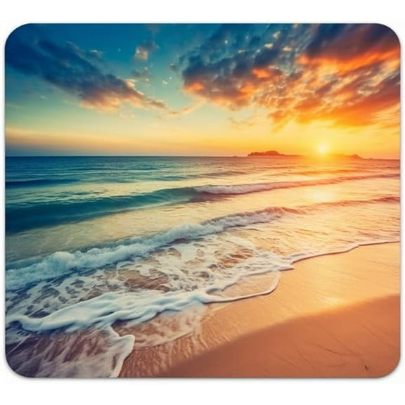 puzzles for adults 50 pieces Beach Sunset Formation wooden Educational Games Gift for Family Friend Home Decor 7.9'' x 5.9''