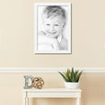 thumbnail image 3 of ArtToFrames 18" x 26" Contemporary White with Lip Picture Frame, 18x26 inch White Wood Poster Frame (WOM-2032), 3 of 7