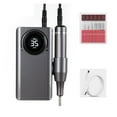 thumbnail image 1 of 35000 RPM Rechargeable Portable Nail Drill Machine Electric Nail File Manicure Drill Set Profession Nail Art Equipment ,Easy to Use, 1 of 6