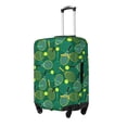 thumbnail image 2 of Bixox Washable Tennis Rackets and Balls Printed Luggage Cover, Fashion Suitcase Protector Fits for X-Large luggage, 2 of 8