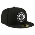 thumbnail image 3 of Men's-New Era  Black LA Clippers 59FIFTY Fitted Hat, 3 of 5