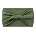 thumbnail image 1 of Diadema turbante versátil para el pelo, gorro deportivo informal de varios estilos, color verde militar, 1 of 1