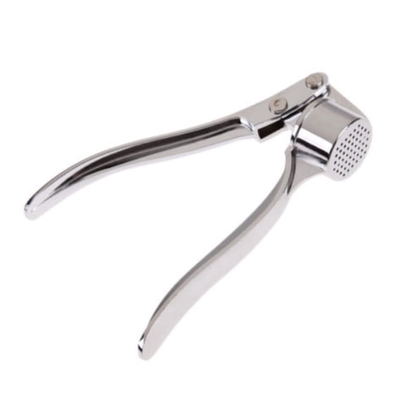 Garlic and Mincer Tool for Kitchen, Stainless Steel Home Masher Squeezer Crusher Efficient Garlic Stainless Steel Construction Easy to Use