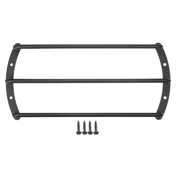 Unique Bargains Universal Iron Black 10" Speaker Grill Bar Audio Speaker Subwoofer Grill Grille 10 Inch 3 Bar 1 Set