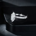 thumbnail image 4 of 2 Carat Moissanite Rings for Women D Color VVS1 S925 Sterling Silver Marquise Cut Moissanite Promise Ring Simulated Diamond Engagement Ring Lab Created Diamond Ring, 4 of 6