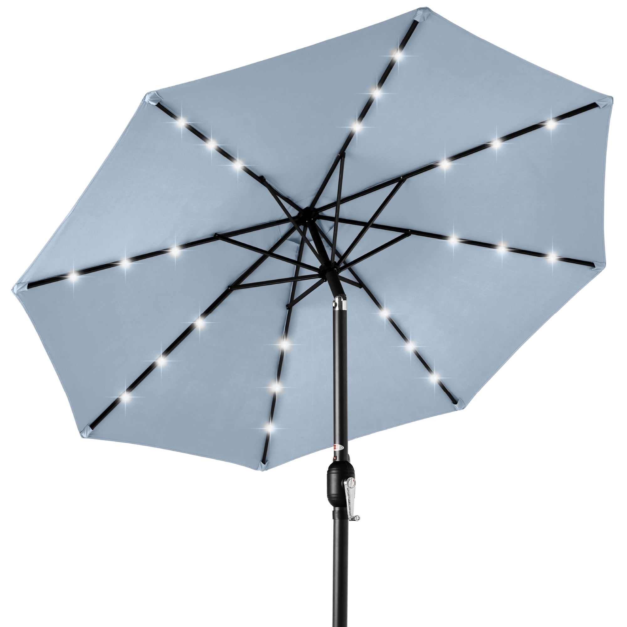 Best Choice Products 10ft Patio Umbrella, Solar LED Lights, Tilt Adjustment, Sky Blue - Walmart.com Best Choice Products 10ft Patio Umbrella, Solar LED Lights, Tilt Adjustment, Sky Blue - Walmart.com