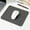 Dark Gray, variant on Mouse Pad, Small PU Leather Mousepad, Computer Mouse Mat with Non-Slip Suede Base for Gaming, Desk, Wireless, Laptop, Travel, Office (9.8" x 8.3")