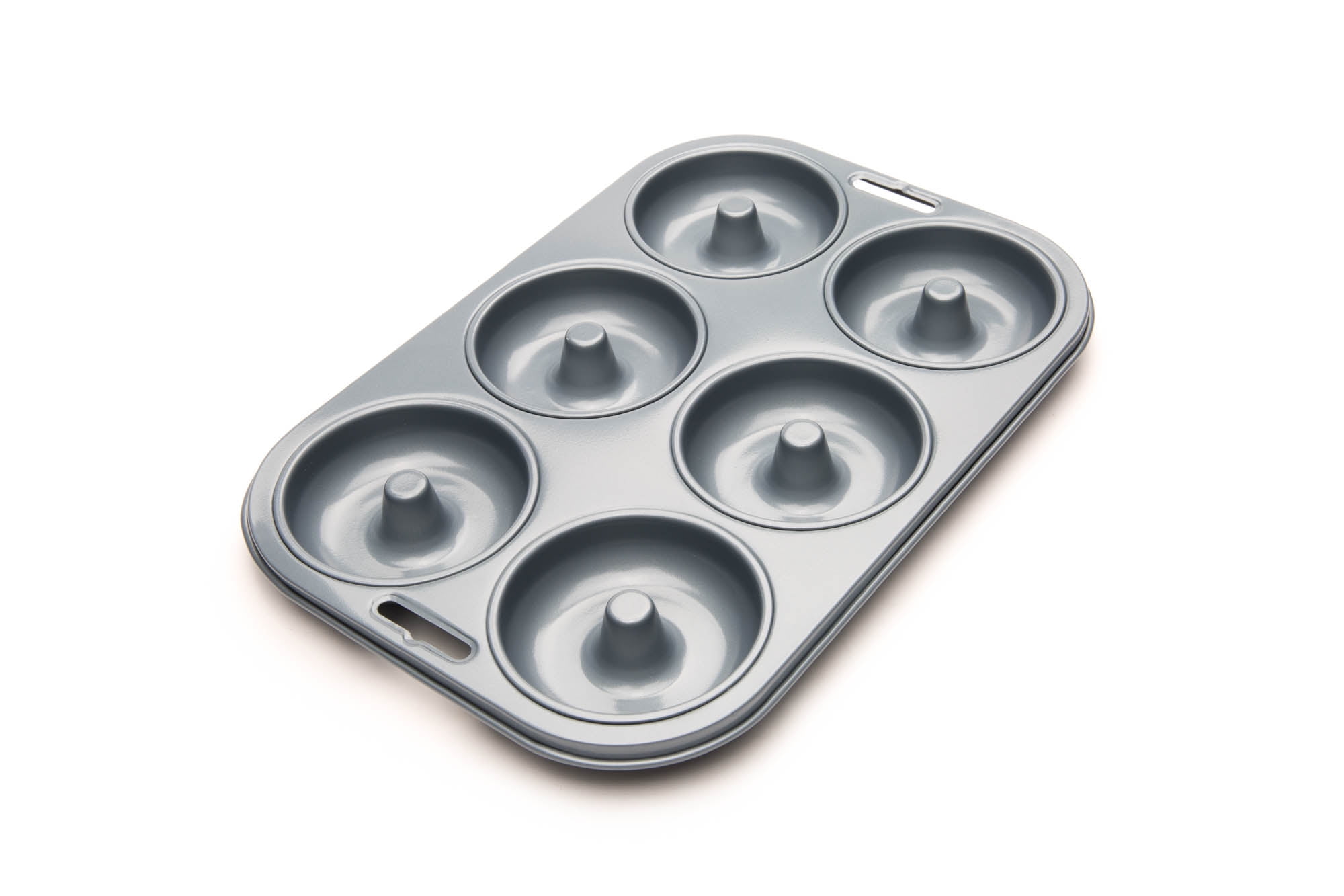 Fox Run NonStick Durable Carbon Steel Donut Pan, 6Cavity