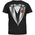 thumbnail image 1 of High Class Tuxedo Black Adult T-Shirt, 1 of 1