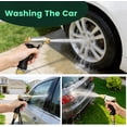 thumbnail image 5 of AOVOX Garden Hose Nozzle, Upgraded Heavy Duty Metal Spray Nozzle, High Pressure Water Nozzle with Adjustable Spray Patterns for Watering Plants, Car Washing, and Pet Showering, 5 of 8