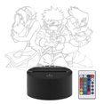 thumbnail image 2 of Lámpara Room 3D Anime Character LED Night Light Touch Control remoto Lámpara de mesa (D) Ndcxsfigh Nuevos Originales, 2 of 8