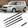 thumbnail image 2 of SCITOO Window Molding Trim for Toyota for Scion xB 2.4L 2008-2015 4pcs Replaces 75710-12820 75720-12820 75730-12340 75740-12430 Black Premium Weatherstrip Window Seal for Enhanced Weather Protection, 2 of 3