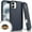 Navy Blue, variant on For Apple iPhone 16 (6.1") Tough Hybrid Shockproof Silicone Rubber TPU + Hard PC Heavy Duty Three Layer Armor Protection Phone Case Cover Fit iPhone 16, Black
