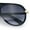 Black - Smoke, variant on Womens Classy 90s Designer Shield Rimless Racer Plastic Fashion Sunglasses [Black - Smoke]