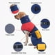 thumbnail image 4 of Abrigo de invierno para perros con forro polar en el interior de cuello alto de color en contraste, 4 of 8
