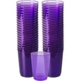 thumbnail image 1 of Purple, Big Party Pack, Plastic Cups 10 oz., 72 Per Pack, 1 of 1