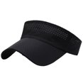 thumbnail image 2 of Happy Date Sun Visor Men Women Mesh Adjustable Baseball Cap Sports Tennis Golf Running Hat, 2 of 3