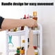 thumbnail image 4 of Organizador de Estante de Almacenamiento de Cocina Multifuncional | Estante de plástico de doble nivel | Porta cuchillos - Caddy de condimentos de especias | Base hueca ventilada | 41x38x15cm, 4 of 6