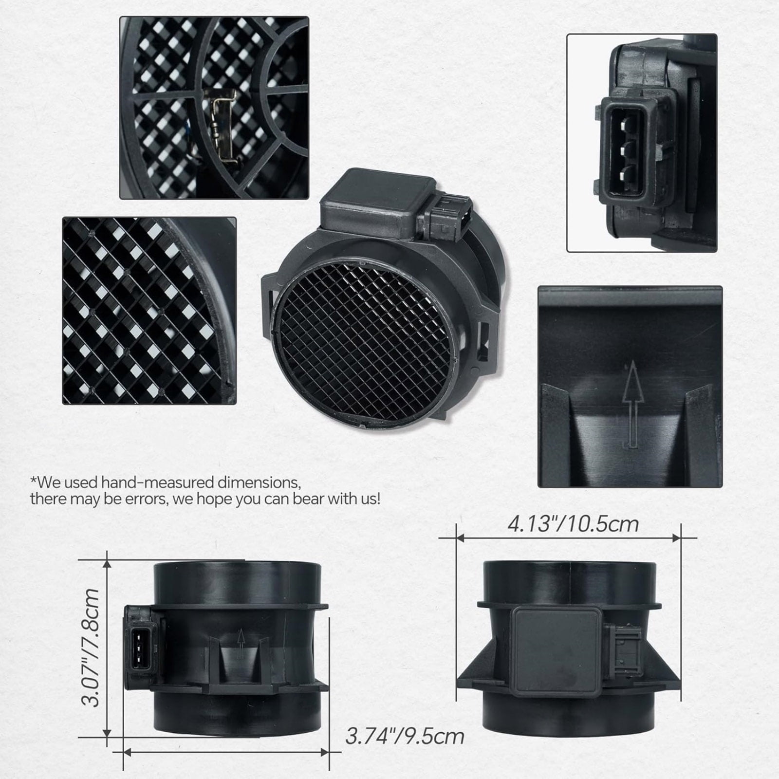 GUYUTING High Quality MAF Sensor for Hyundai Santa Fe 2001-2006 V6 2.7L Kia Magentis 2001-2001 V6 2.5L Air Intake Monitor