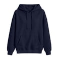 thumbnail image 6 of Otntypg Womens Oversized Hoodies Lightweight Casual Fall Hooded Pullover Sweatshirts Trendy Fall Long Sleeve Pullover Hoodie Tops with Pocket, 6 of 7